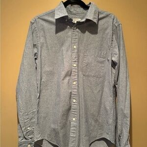 Merona Gray Casual Button Down Shirt